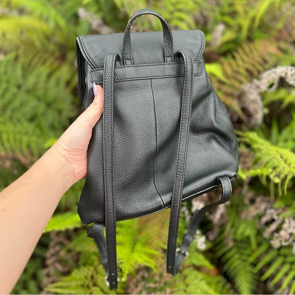 Kate Spade Black Cinch Backpack